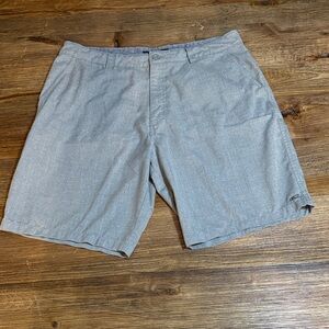 O'Neill Light Gray Men's Flat Front Shorts